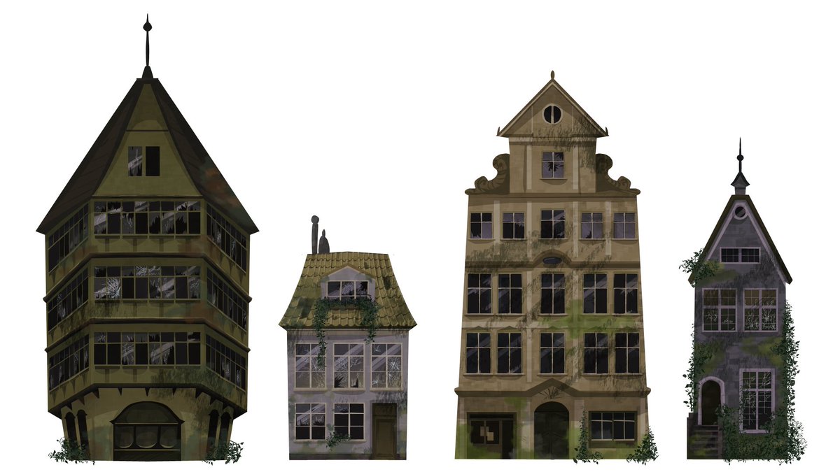 jupiterdoodles's tweet photo. Some building explorations for a personal project
#visdev #visualdevelopment #conceptart #digitalart https://t.co/mtJI860MW8