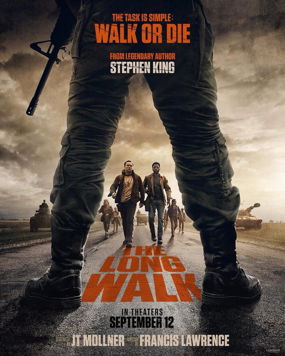 Lilja (@liljaslibrary) on Twitter photo On Monday I had the fortune to see an early screening of THE LONG WALK and while I can’t reveal anything about it I want to say this:
Do NOT miss this one!
@stephenking @lionsgate @lionsgatehorror <a href="/jointhelongwalk/">The Long Walk</a> On Monday I had the fortune to see an early screening of THE LONG WALK and while I can’t reveal anything about it I want to say this:
Do NOT miss this one!
@stephenking @lionsgate @lionsgatehorror <a href="/jointhelongwalk/">The Long Walk</a>