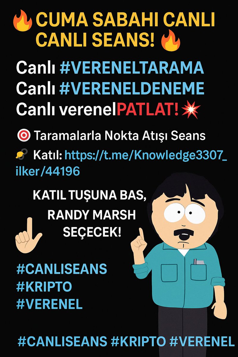 🔥#Cuma Sabahı #Canlı #Canlı Seans! 🔥  

#BİST100 #23DOST İLE CANLI SEANS
DOSTLARIN İÇİN PAYLAŞMAYI UNUTMA

Canlı #VerenelTarama  
Canlı #VerenelDeneme  
Canlı #vereneLPATLAT! 💥  

🎯 Taramalarla Nokta Atışı Seans  
LINKTEKİ
🔗 Katıl: t.me/Knowledge3307_…  
👇 Katıl tuşuna