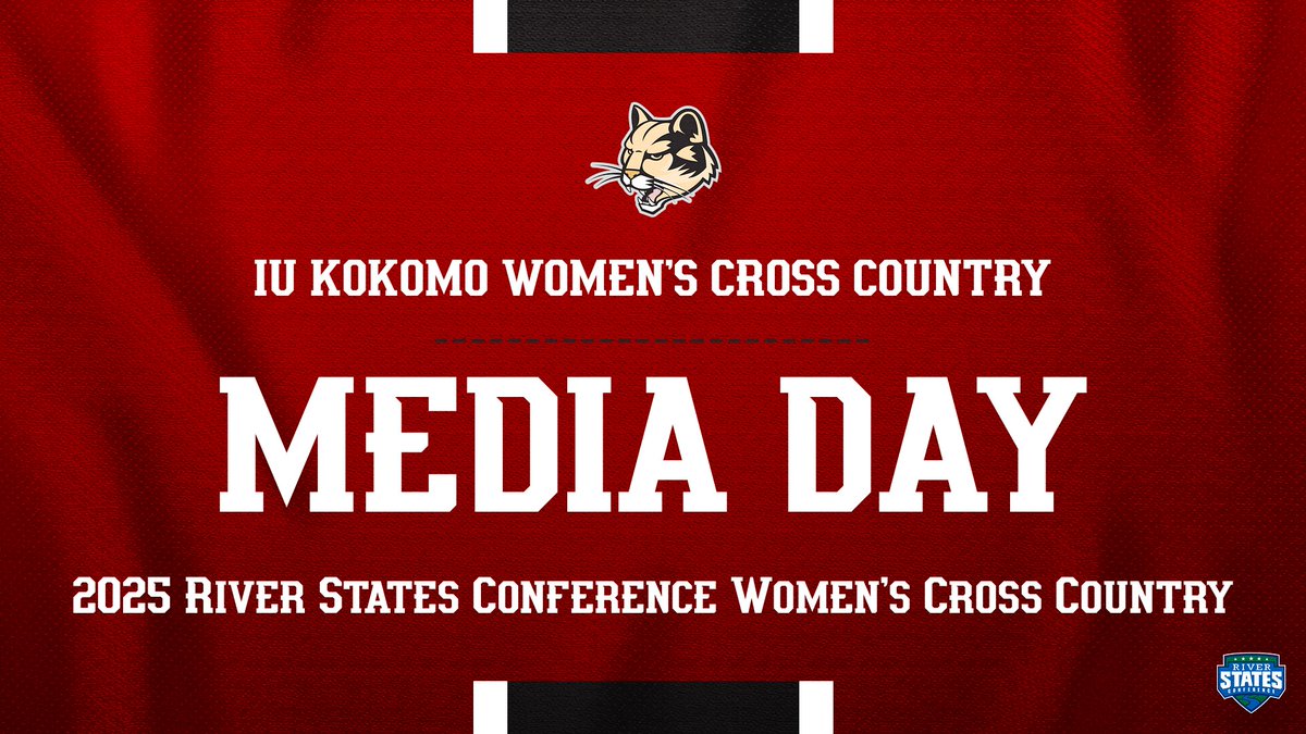 IU Kokomo Athletics (@iukathletics) on Twitter photo 2025 <a href="/RiverStatesConf/">River States Conference</a> Women's Cross Country Media Day🏃♂️
Hear from head coach Josh Colvin, as well as Leslie Sprankles and Rachel Eby!
📷 bit.ly/4mYgbvP
#RollCougs x <a href="/IUKXCTF/">IU Kokomo Cross Country & Track</a> 2025 <a href="/RiverStatesConf/">River States Conference</a> Women's Cross Country Media Day🏃♂️
Hear from head coach Josh Colvin, as well as Leslie Sprankles and Rachel Eby!
📷 bit.ly/4mYgbvP
#RollCougs x <a href="/IUKXCTF/">IU Kokomo Cross Country & Track</a>