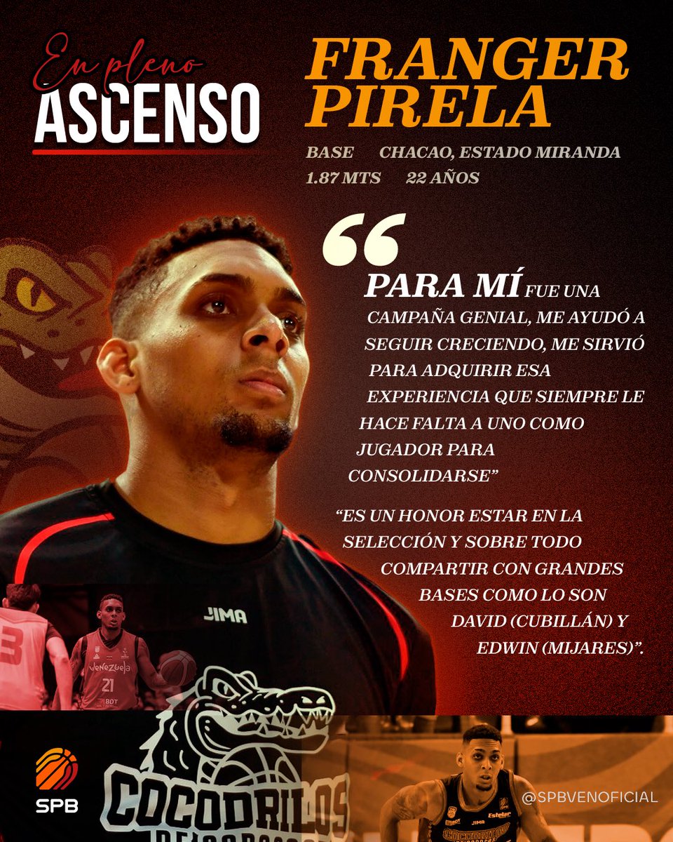 Con un gran desenvolvimiento en <a href="/cocodrilosbbc/">Cocodrilos de Caracas</a> en la SPB 2025 el jugador Franger Pirela dio pasos agigantados hacia su siempre esperada titularidad, que incluso lo perfilan actualmente como una de las piedras angulares dentro del plan de reestructuración de la Selección Nacional
