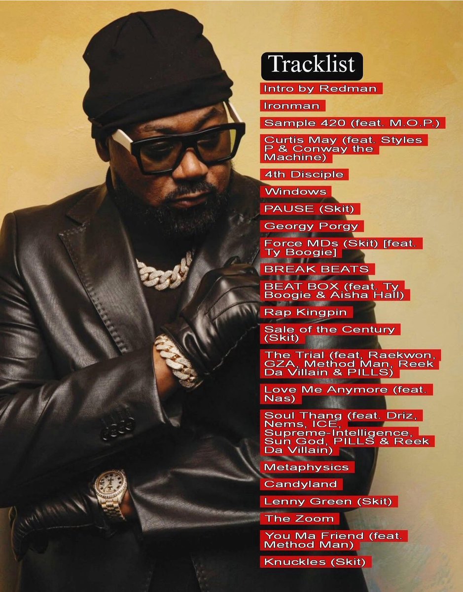 Supreme Clientele 2 (track list) 🤩 #ghostfacekillah #SupremeClientele2 #wutangclan 🐝