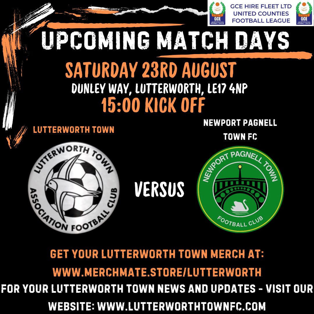 Looking to bounce back from the narrow defeat in the FA Cup last time out.  We go again - at home, so lets show the lads your support at Dunley Way!!