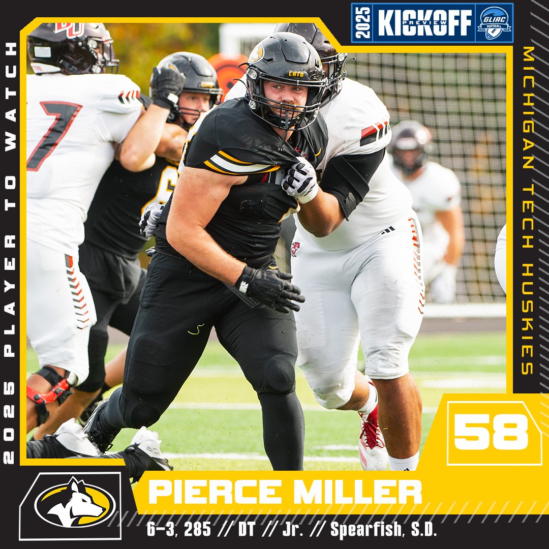 𝟮𝟬𝟮𝟱 𝗠𝗶𝗰𝗵𝗶𝗴𝗮𝗻 𝗧𝗲𝗰𝗵 𝗙𝗼𝗼𝘁𝗯𝗮𝗹𝗹 𝗣𝗹𝗮𝘆𝗲𝗿𝘀 𝘁𝗼 𝗪𝗮𝘁𝗰𝗵

⭐️ DB Dante Basanese
⭐️ WR Ethan Champney
⭐️ OL Brandon DeVries
⭐️ DT Pierce Miller

#WhereChampionsCompete #GLIACFB🏈