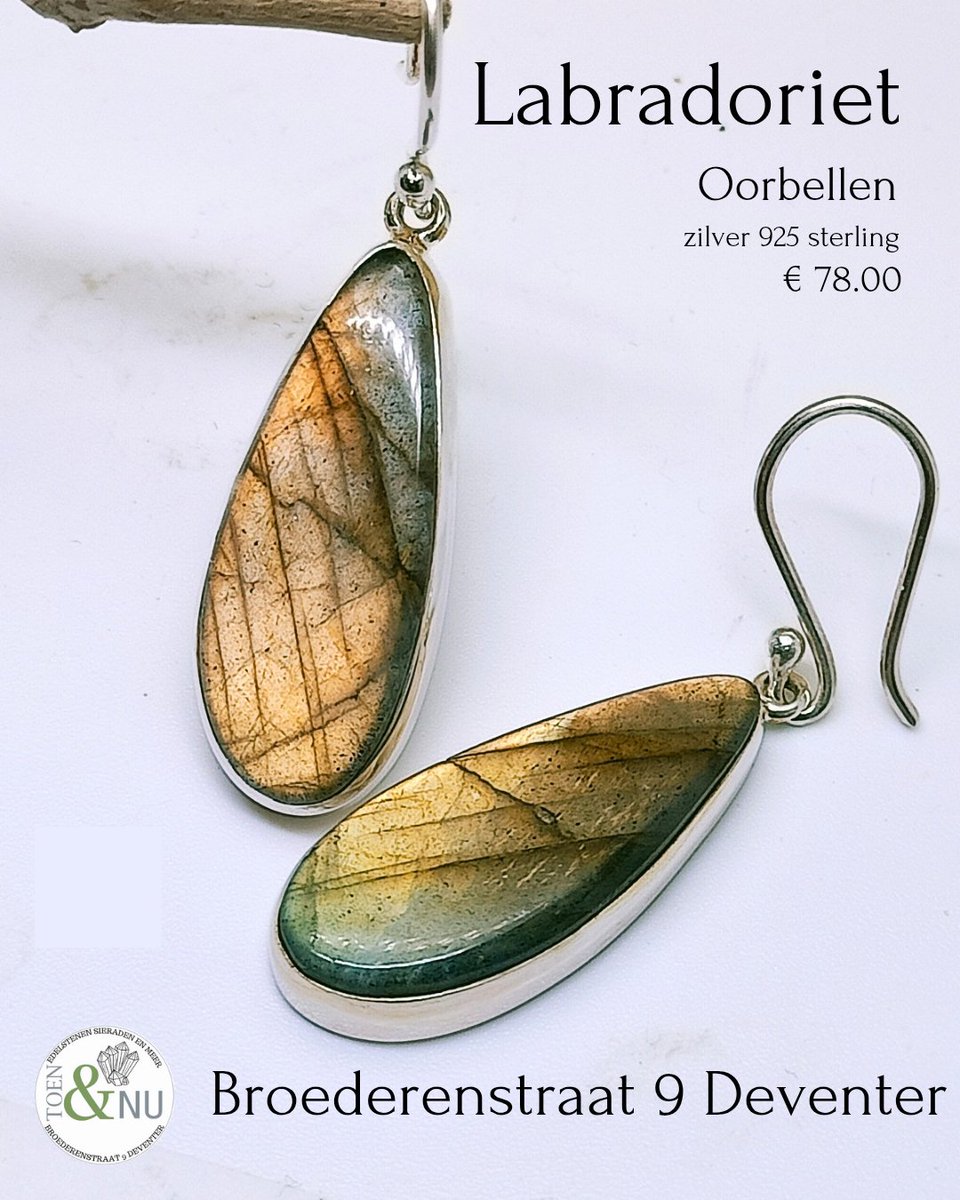 ToennuDeventer's tweet photo. Labradoriet oorbellen in 925 Sterling Zilver 💎
Bekend om hun beschermende werking en het versterken van je intuïtie ✨

Wist je dat we nog veel meer oorbellen hebben? Kom kijken in de winkel! Broederenstraat 9 #Deventer 

#Labradoriet #925Silver #Oorbellen #Edelstenen #Sieraden https://t.co/l2zGYQUVJ9