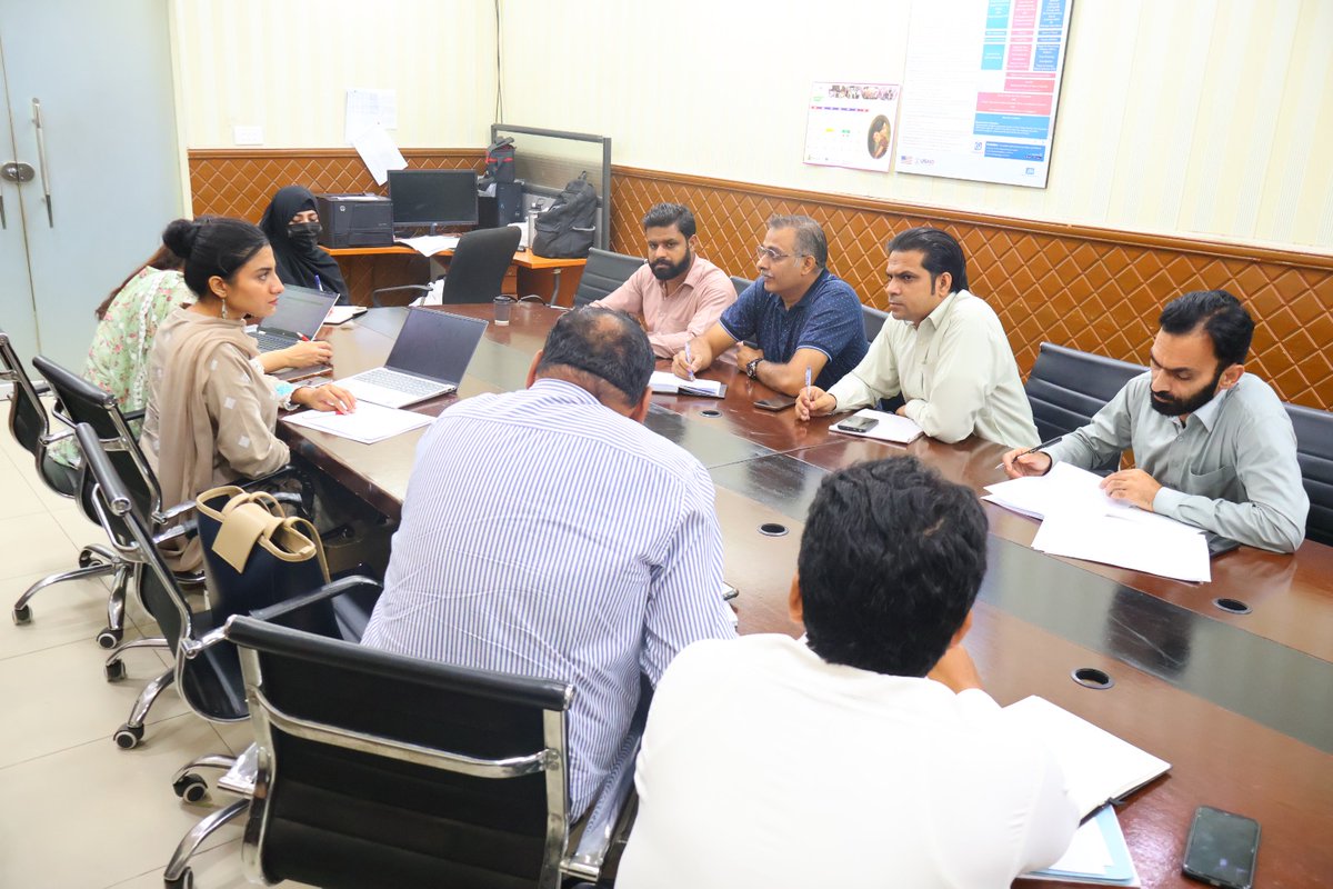 DhoIslamabad's tweet image. District Health Office Islamabad &amp;amp; E4H Federal team held a productive meeting to strategize tools, steps &amp;amp; processes for developing the District Action Plan — a key step towards building a stronger, more resilient healthcare system through collective efforts.

#DHOIslamabad #E4H