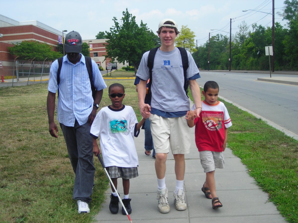 We love going back to school! We have team members who help children navigate and learn their settings as the instructors teach orientation and mobility skills. Excited for another successful and fulfilling school year!  

Photo from Camp Lighthouse, a former CLB summer program.
