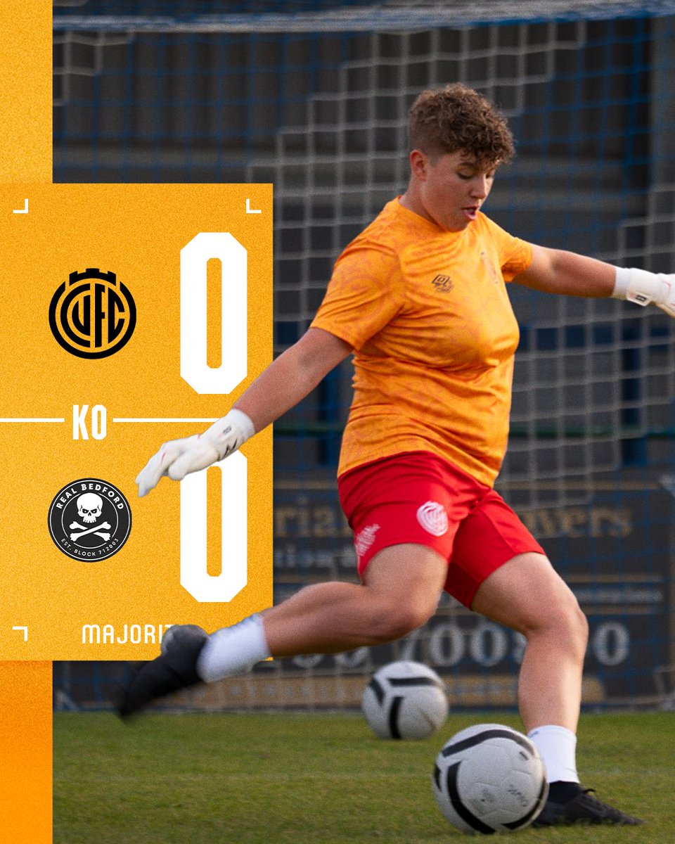 KICK OFF! 

We’re underway against <a href="/RBFCWomen/">Real Bedford Women</a> 👊

#CamUTDW | <a href="/MajorityAudio/">Majority</a>