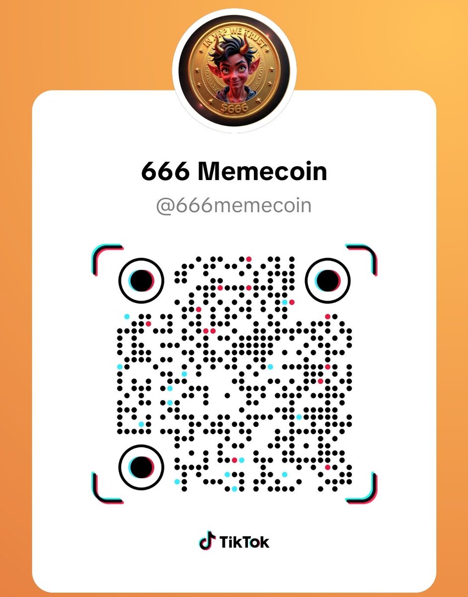 666 Memecoin (@666memecoin) on Twitter photo โน๏ธ Weโve leveled up on TikTok! Donโt miss out - follow <a href="/666memecoin/">666 Memecoin</a> for daily memes, viral videos, and nonstop entertainment.
โ
Follow here: tiktok.com/@666memecoin โน๏ธ Weโve leveled up on TikTok! Donโt miss out - follow <a href="/666memecoin/">666 Memecoin</a> for daily memes, viral videos, and nonstop entertainment.
โ
Follow here: tiktok.com/@666memecoin