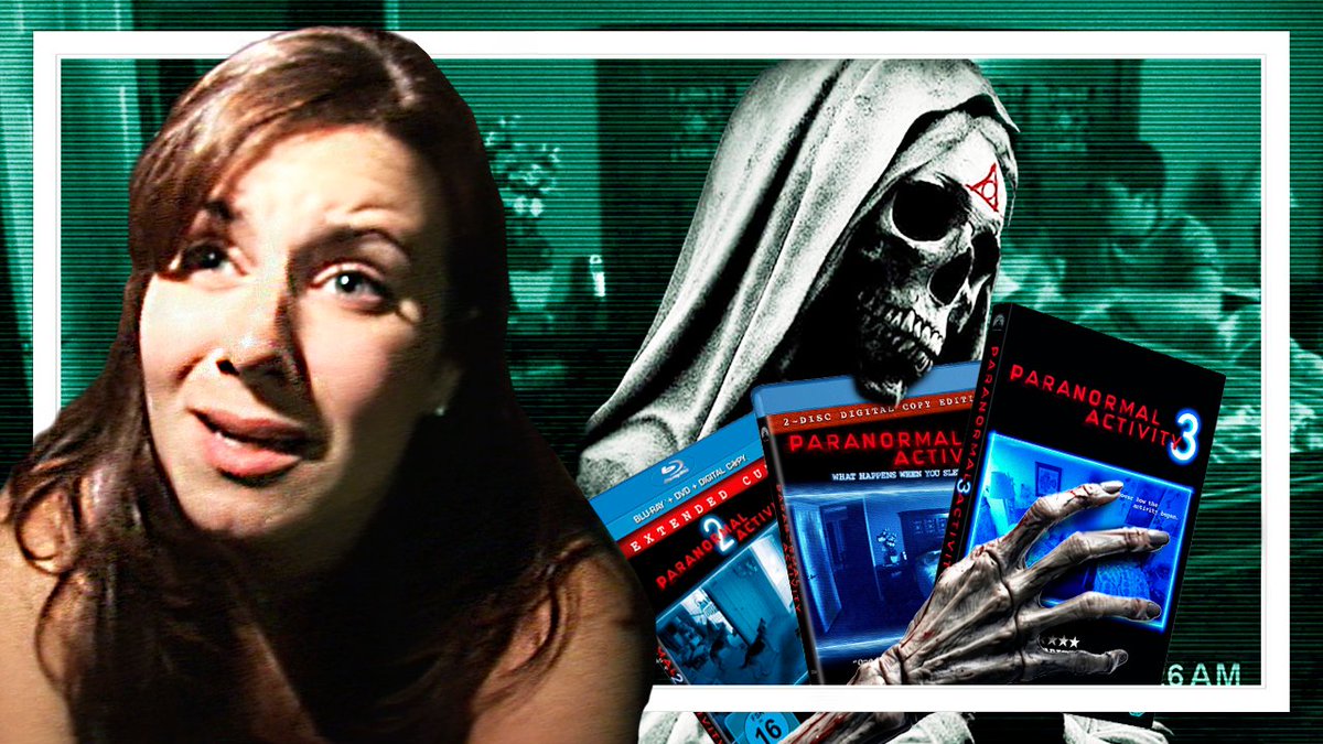 NUEVO►VIDEO 🎬Actividad Paranormal me hace mirar una puerta por 3 películas seguidas 💀 youtu.be/HmWnq0MKBe0