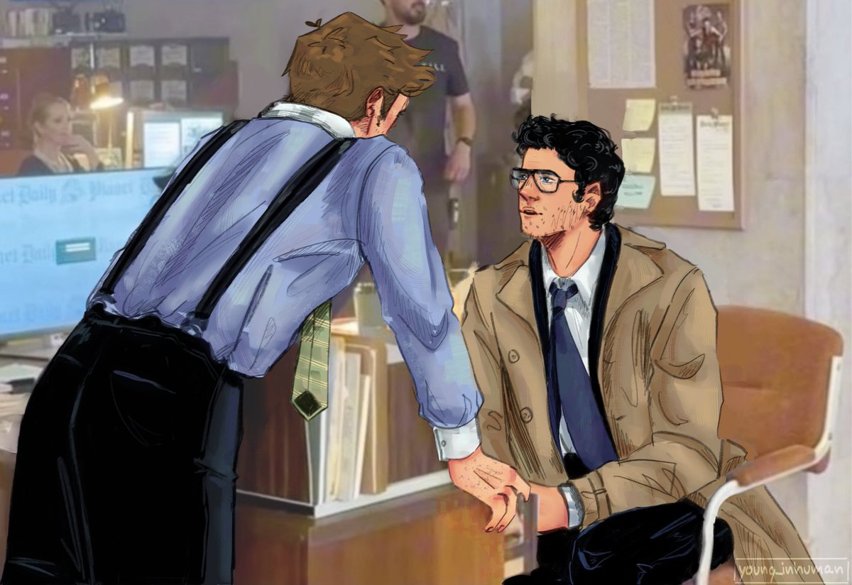 Did somebody say #destiel superman au?? (I did, I said it)(I love clois so muuuuch)