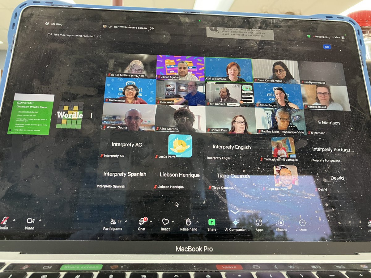 javierfaguilar's tweet photo. Happy to attend The Global Champion Meet up  #microbit #microbitChampions 
@microbit_edu todayGreat information for me &amp; my students, representing 
@efwmaschool @dfwcsta @EdcampEFWMA #RemoteLearning #equity #diversity #inclusion #confidence #creativity #EveryCanCode #reimagineCS https://t.co/dRYByBRFil