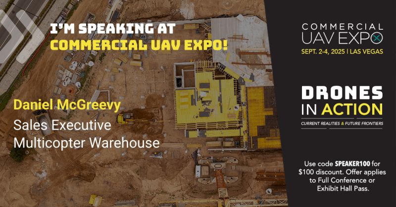 MulticopterWH's tweet photo. Catch Dan McGreevy at Commercial UAV Expo 2025!
He’ll share real-world best practices for mission planning, safety, compliance, and workflows in survey, mapping, inspection, and public safety drone ops.

#UAVExpo #DroneOperations #SurveyMapping https://t.co/9vVTeNUOaQ