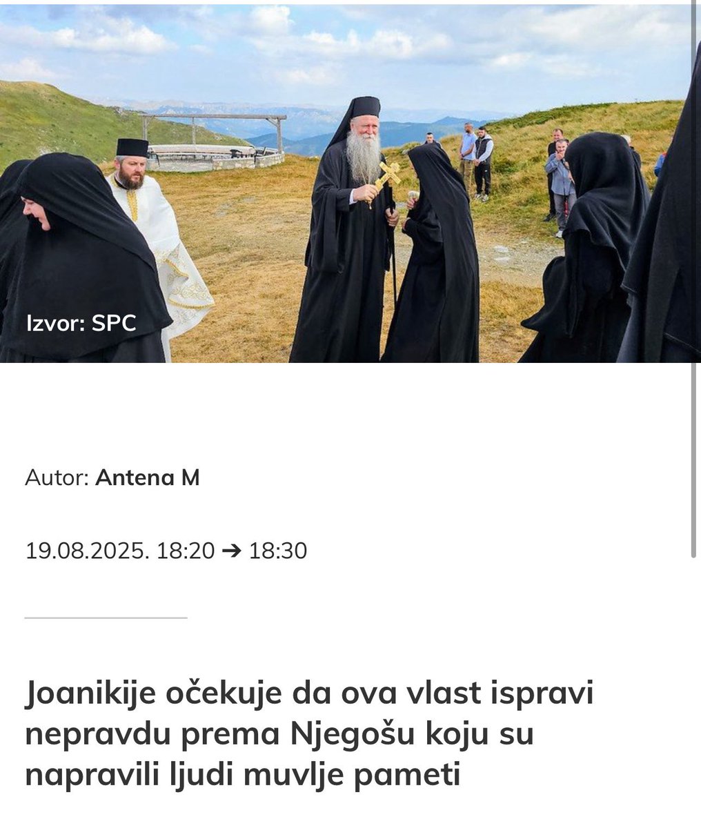 Niti će beogradski pop Ljubiša Ostojić postavljat’ nacističku slugu Đurišića niti će nepismeni pop Mićović prići Lovćenu. Zaigrala se malo svetosavska sekta, očigledno se plan BIA ne realizuje kako je dogovoreno.