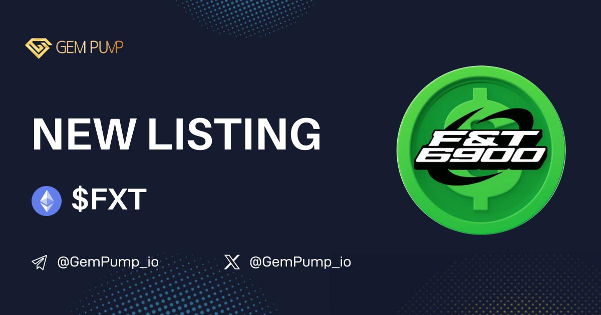 👏#FXT listed on GemPump.io 🤝@GemPump_io

📄CA:0xe41caa3b971fb35c6872eee02ff6b0dbc6eb9fa2
 🌐TG：t.me/FXT6900

 ✖️X：x.com/fxt6900

💎GemPump：gempump.io/token/frogxtoa…

 #gempump #memecoin #100xgem