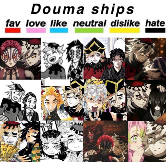InkedBloomz's tweet photo. Here we go!!!

#kny #knytwt #douma

(Didn’t include Douma x Shinbou or Kotoha for obvious reasons 🌚) https://t.co/wEQPJcC8k3