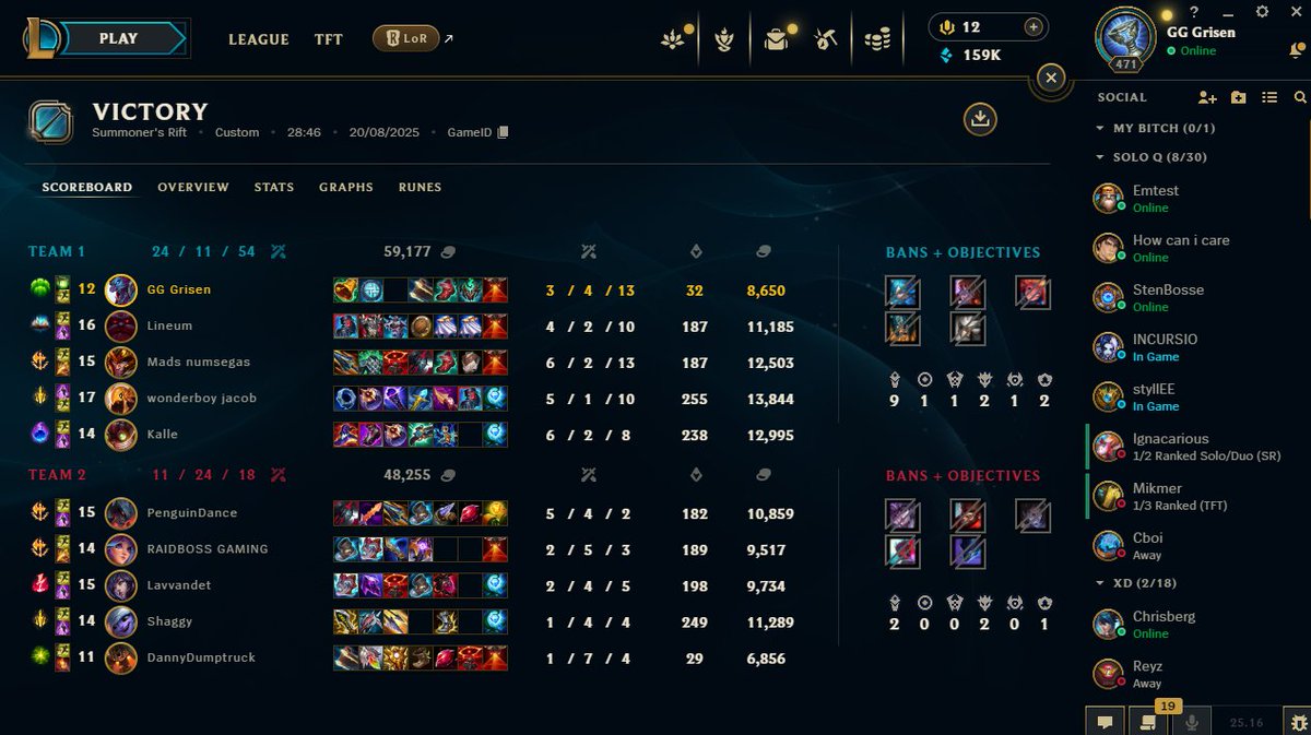 2-0 vs Educks, GG's