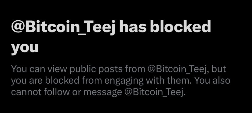 aguywade's tweet photo. Blocked by @Bitcoin_Teej for simply pointing out a fact.

He states $IBIT has no management fee.

But, in reality its sponsor fees is clearly 0.25%. 

There is no such thing as a free lunch.  

I actually liked his content.

Oh well. https://t.co/r3w3DoXFb1