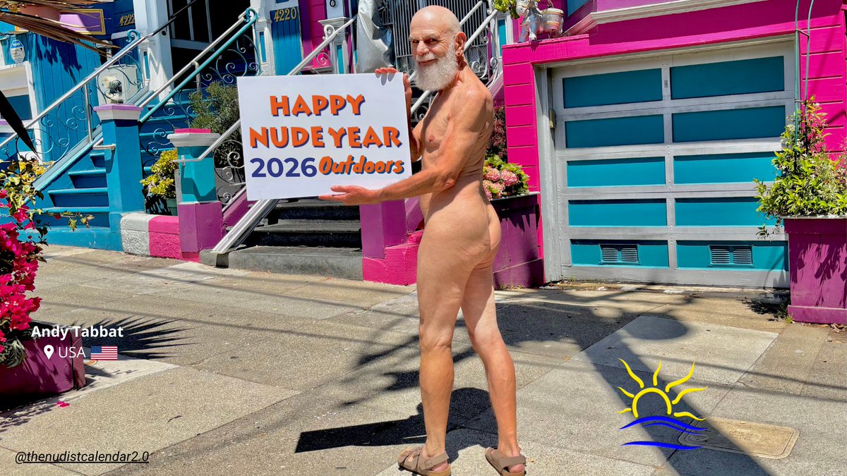 The Nudist Calendar (@nudistcalendar) on Twitter photo Super excited to announce the second entry to the #HappyNudeYear 2026 calendar - Andy Tabbat, from USA! He sent his entry the same day he messaged us after seeing Linda Weber's recent post about our calendar!
cc: <a href="/TrueBlueNude/">TrueBlueNude</a>
#nudisttravel
#nudism
#nudistcalendar
1/2 Super excited to announce the second entry to the #HappyNudeYear 2026 calendar - Andy Tabbat, from USA! He sent his entry the same day he messaged us after seeing Linda Weber's recent post about our calendar!
cc: <a href="/TrueBlueNude/">TrueBlueNude</a>
#nudisttravel
#nudism
#nudistcalendar
1/2