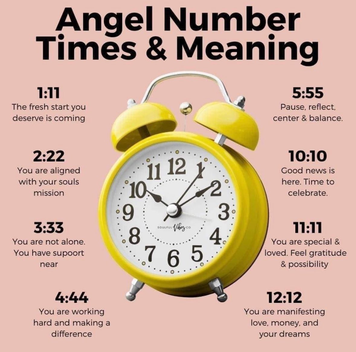 Have you been seeing any of these times? I’ve seen 1:11, 5:55, and 10:10 so far