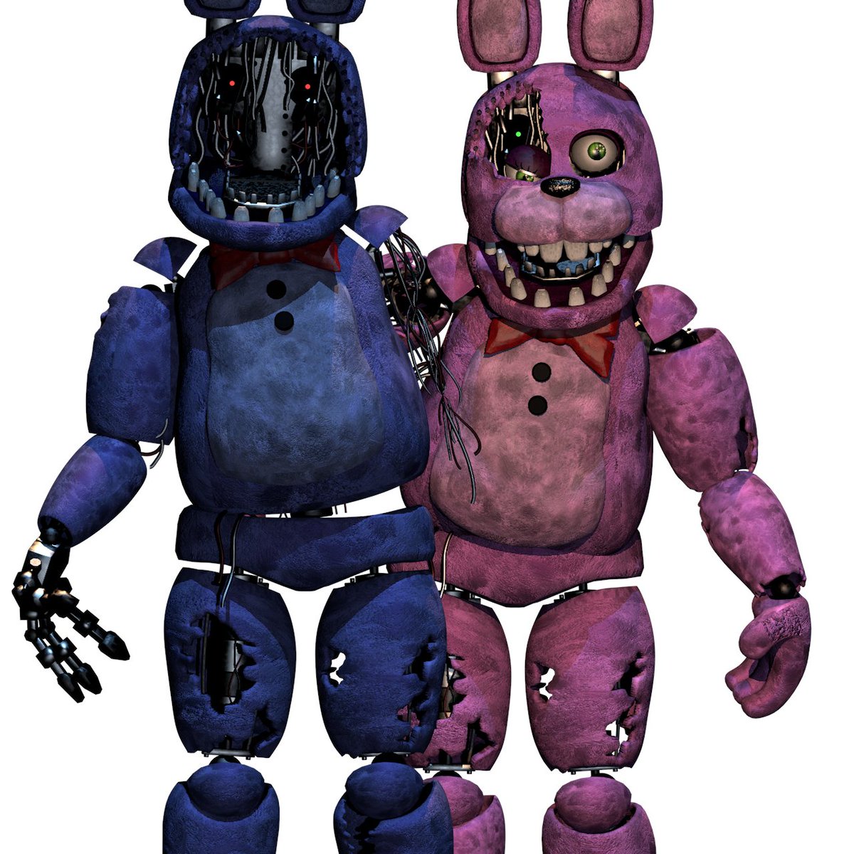 bon bon and bonnet! wait #fnaf #fnaf2 #bonniefnaf #fnaffanart