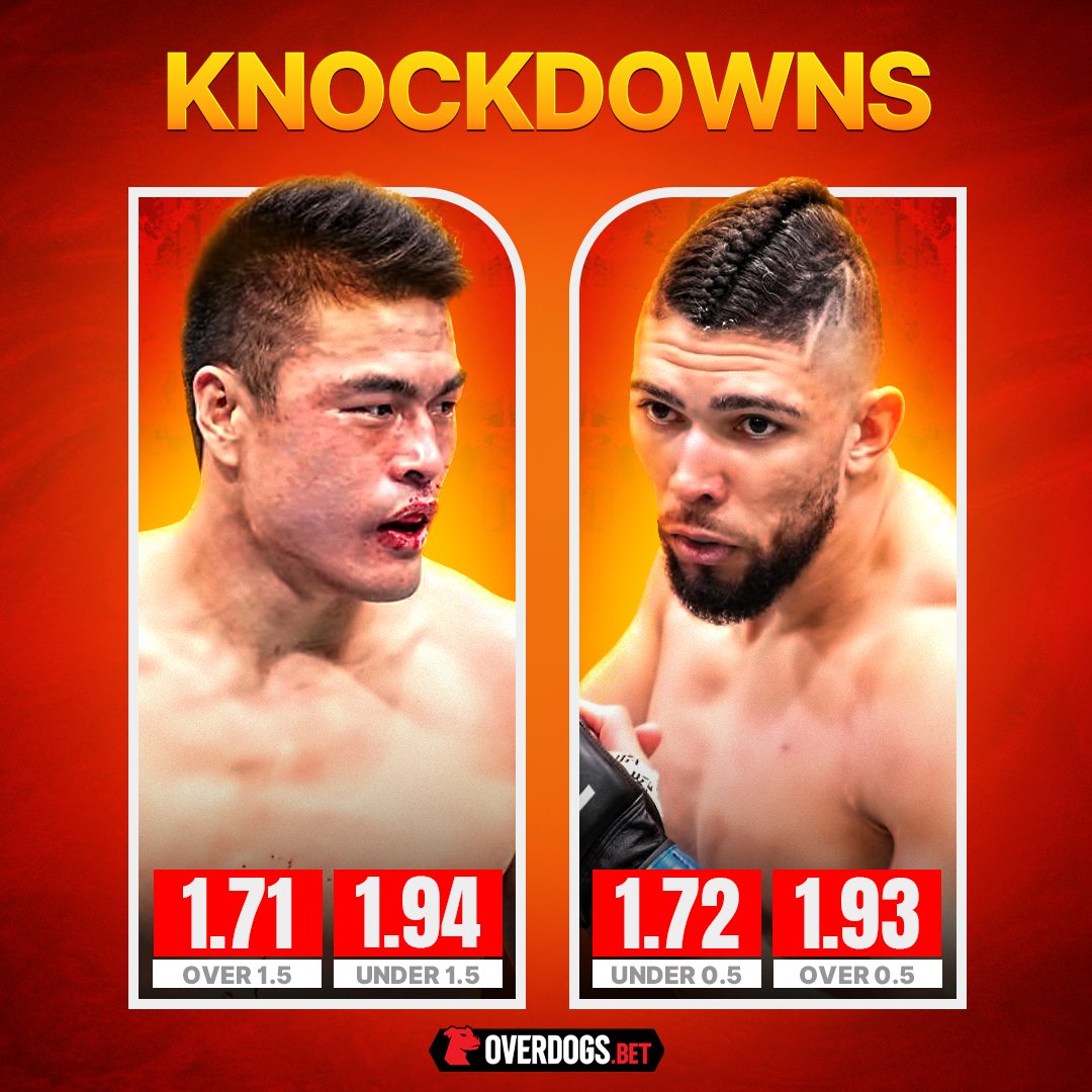 ODB Exclusive Fight Night Prop Lines are LIVE! 🔥

Total takedowns landed, knockdowns o/u, and more unique markets you won’t find anywhere else

Lock in your bets now at overdogs.bet 👈