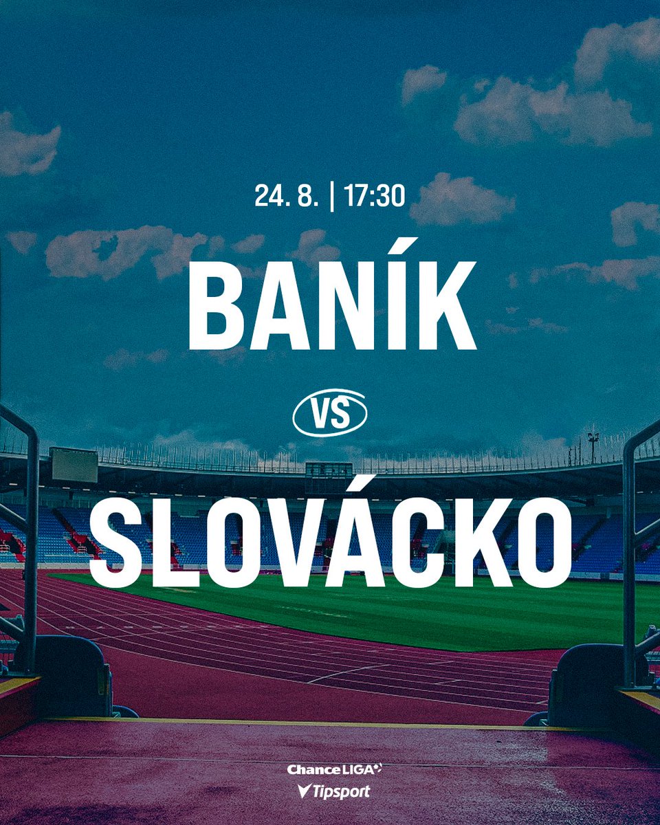 1_FCS's tweet photo. V neděli nás čeká utkání proti Baníku, výkop je v 17:30. Přijedete nás podpořit? 🔵⚪

👉 https://t.co/p0zl1rrdux https://t.co/4kIwcaa9DJ