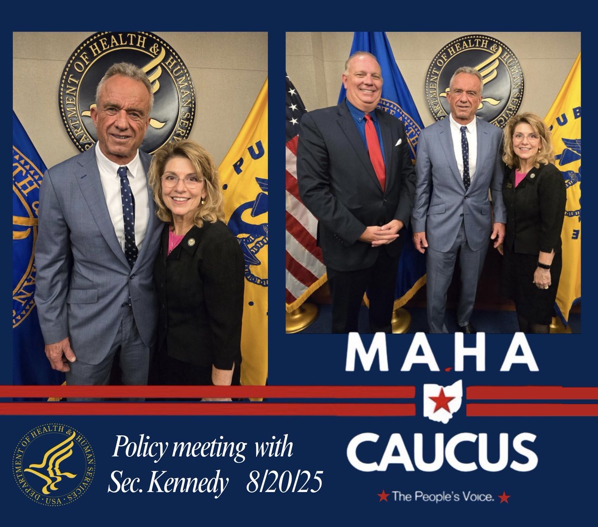 Making America Healthy Again (MAHA) takes grit and determination. I have been standing with the people of Ohio on medical liberty since day 1 in office and I will not stop fighting for you until we have laws in place to protect our citizens. 

This morning Representative Tim