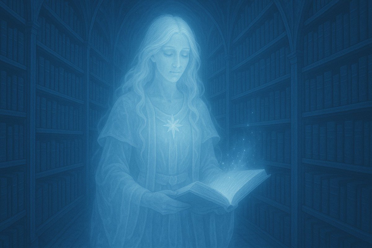 hous3ofthis's tweet photo. Here in the Infinite Archive we have every book ever written, from every dimension, past, present, and future. But this one is special, and it’s just for you. #LOR3 #AIart https://t.co/cVxiUbXEeT