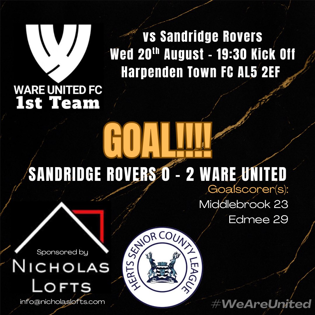 It’s 0-2 Edmee ticks home after good work by barker on the right #SANWAR