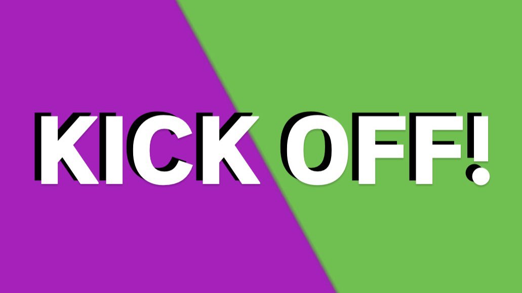 We’re underway after a short delay after an issue with one of the goals