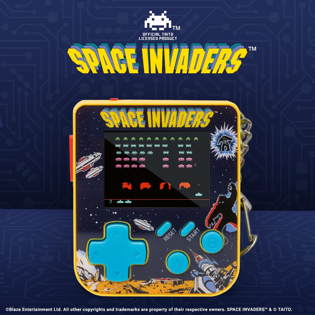 Each Super Micro features officially licensed classic games from some of arcade's biggest names, like Atari, Taito, and Data East!

Replay greats like Asteroids, BurgerTime, Centipede, Space Invaders, and more, wherever you are!

Coming October 2025
£19.99, €24,99, $29,99