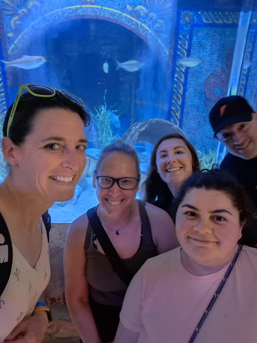 Our #AthleticTrainers have had a summer full of bonding &amp; professional growth!
📸 1st photo: Annual end-of-school-year celebration 
🌊 2nd photo: 2025 NATA Clinical Symposia &amp; AT Expo opening night at SeaWorld Orlando

We’re proud of our AT team’s dedication on &amp; off the field!