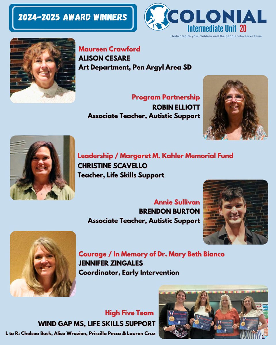 Colonial Intermediate Unit 20 tweet media