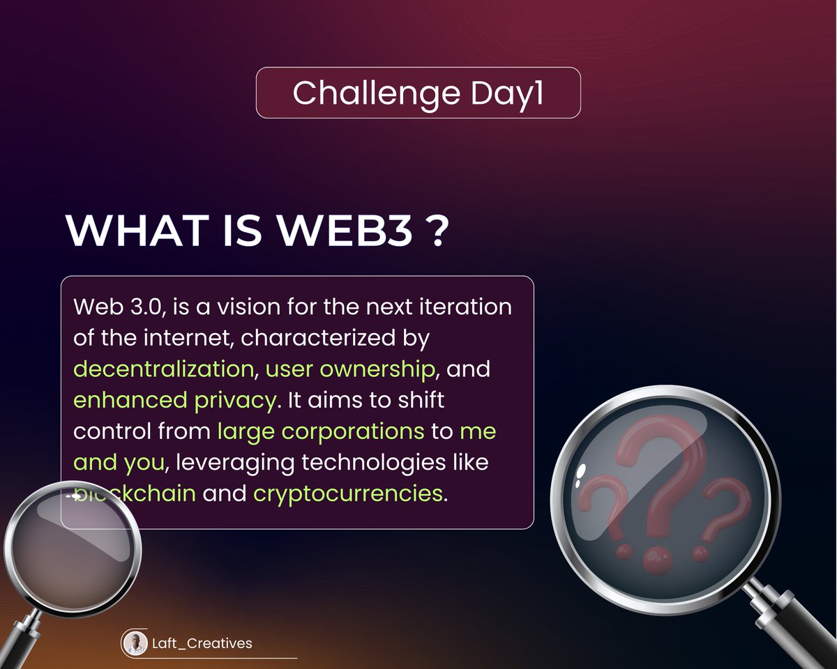 Laft_Creatives's tweet image. I decided to jump on the challenge by @Opara_Mariejoy 

the #30daysweb3designchallenge 

here is my entry to the challenge