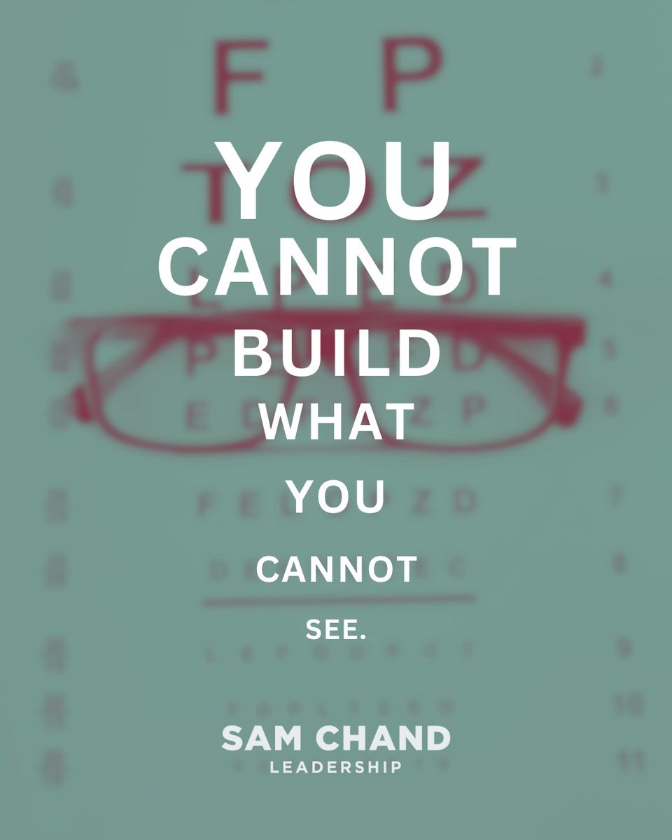 samchand's tweet photo. Clarity always precedes construction. If your team or vision feels stuck, it might not be a resources problem—it might be a sight problem. Begin with discovery. What are you not seeing yet?
#VisionCasting #LeadershipClarity #LadderLeaders #SamChand #LeadWithVision https://t.co/nzbbFyls2A