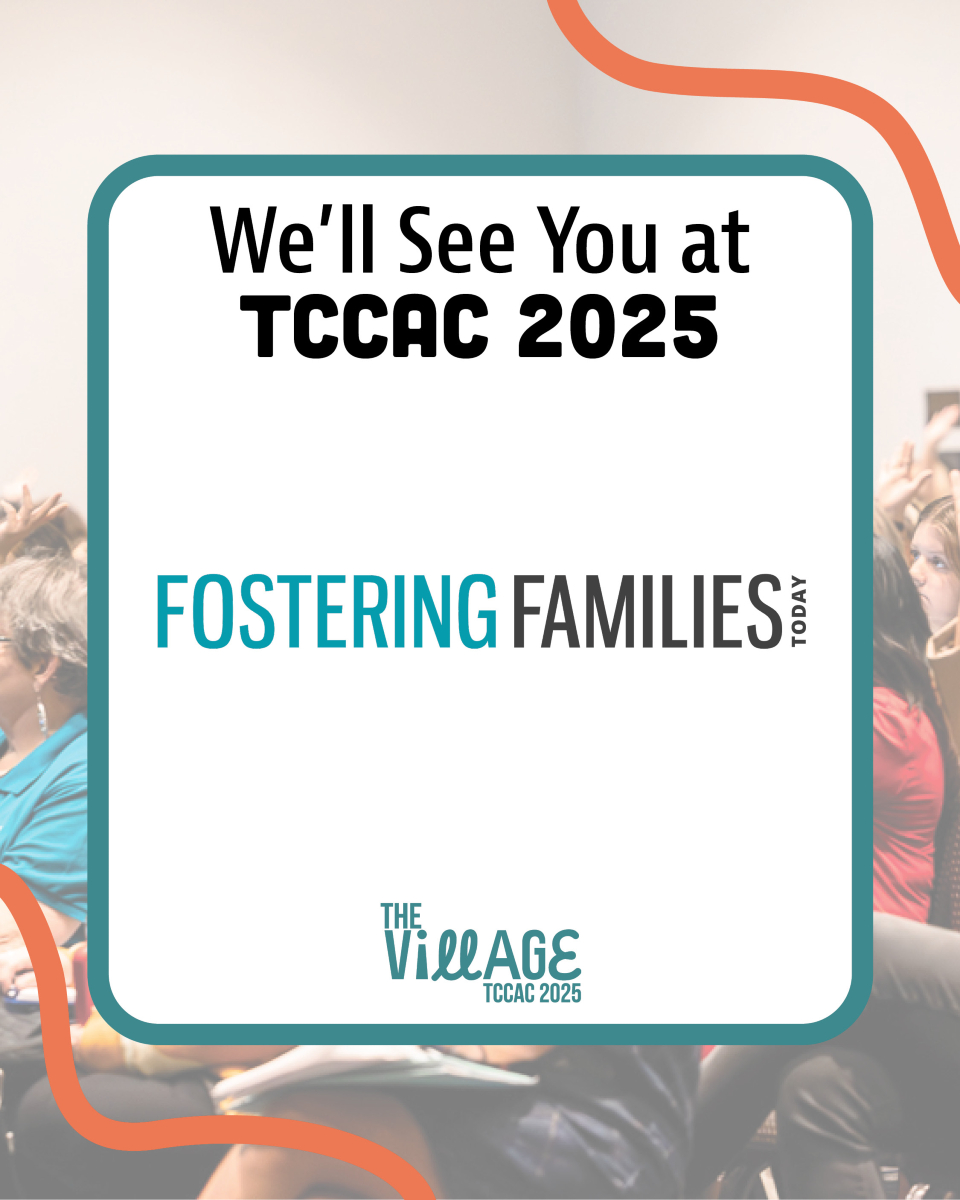 Fostering Families Today will be at the Texas Child Care Administrators Conference next week!

We are proud to be TCCAC sponsors. See you there! #TheVillage #TCCAC25 #FosteringFamiliesToday