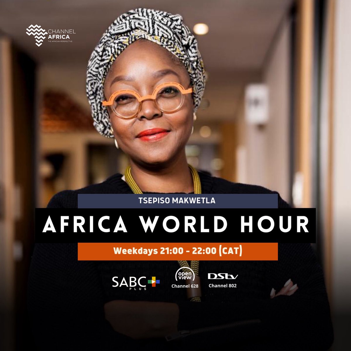 Join <a href="/TsepisoMakwetla/">Tsepiso Makwetla</a> on the #AfricaWorldHour from 9–10 PM CAT for a wrap of top stories and key developments from across Africa and the globe.

Stream live:
▶️ youtube.com/@channelafrica1
👍 facebook.com/ChannelAfrica1

#ChannelAfrica