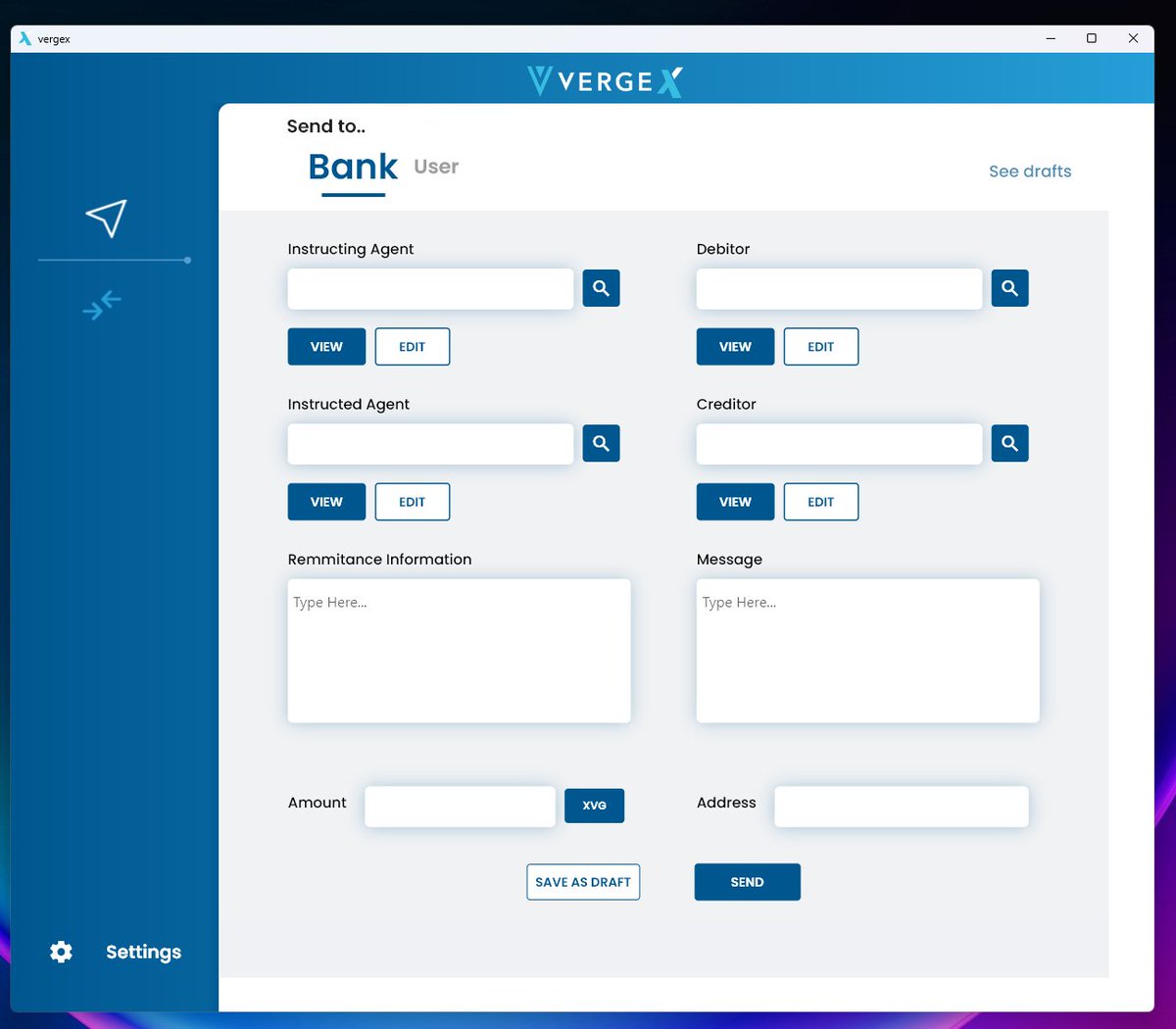 Verge has had an ISO 20022 app for making ISO 20022 format transactions  since mid 2023! We are ready for the next wave of crypto adoption!