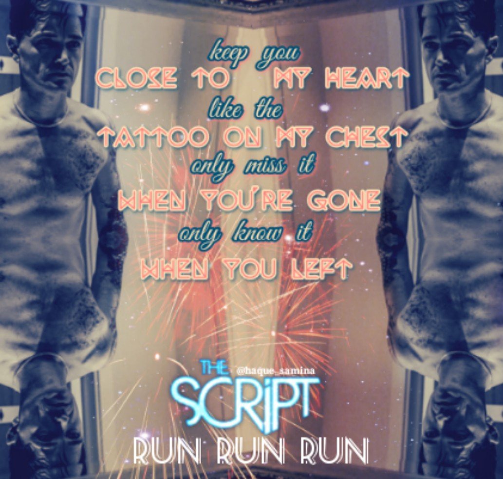 SamScript247365's tweet image. Good evening #TheScriptFamily new edit #RunRunRun @thescript @TheScript_Danny @glenofthepower 
🫶🤍💙🤍💙🤍🫶