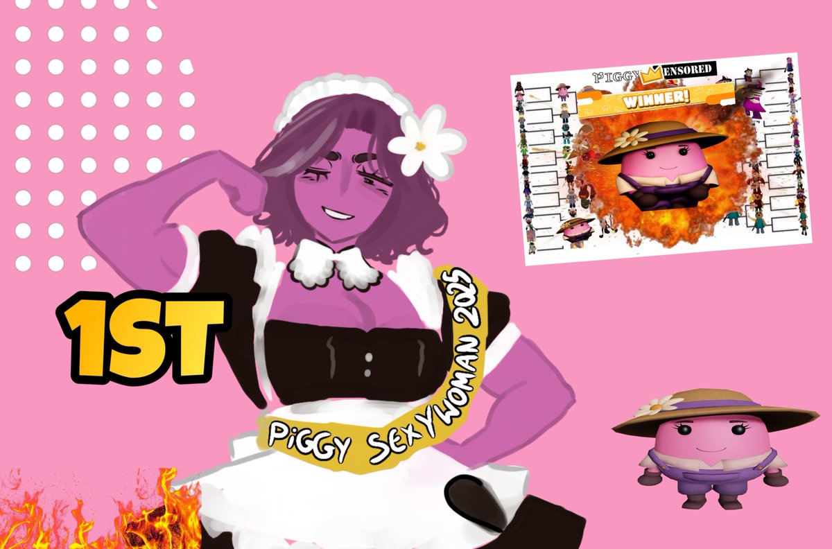 AND THE WINNER OF THE SEXYWOMAN POLLS 2025 IS (very big suspense) MRS.P !!! GRANNY STILL GOT IT ! PLEASE CONGRATULATE OUR WINNER🏆🏆🏆 THANK YOU FOR PARTICIPATING TO THIS YEAR'S SEXYWOMAN POLLS AND SEE YOU FOR THE SEXYMAN POLLS,,,TOMORROW BRACKET REVEAL !!!!