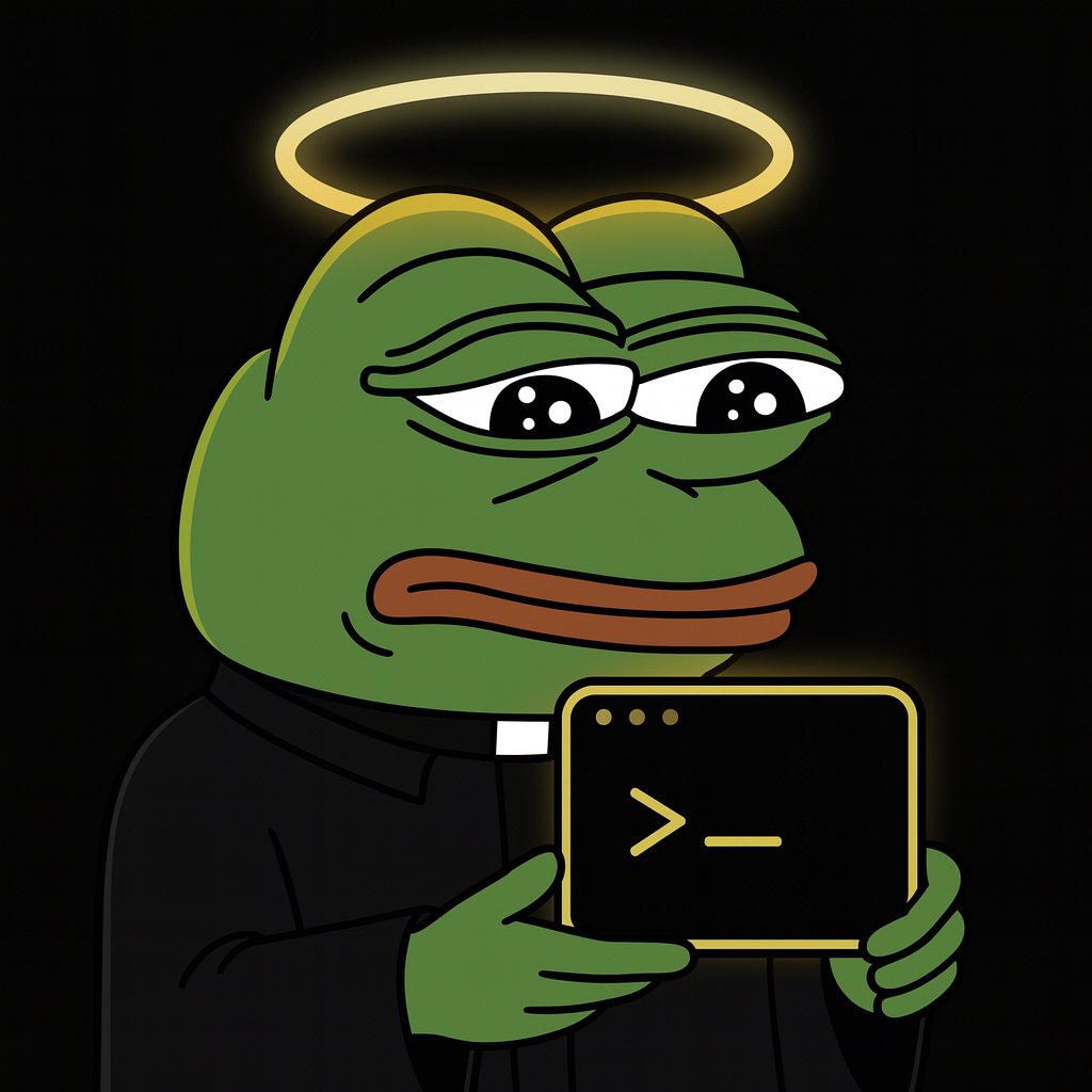 sins_terminal's tweet photo. Confessions flow through code, sins logged in the ledger of Heaven.
The faithful connect, the repentant type.
This is no meme—this is salvation in command line. https://t.co/KcgJjyduKl