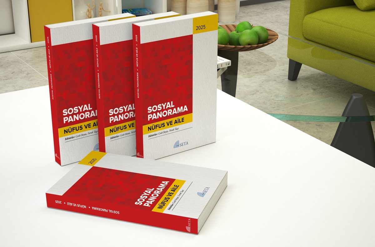 SETA (@setavakfi) on Twitter photo 📕Sosyal Panorama: Nüfus ve Aile
Türkiye’nin #aile ve #nüfus yapısının incelendiği, Türkiye toplumunun dinamik değişimini anlamayı amaçlayan kitabımız yayında!
<a href="/cenkbeyaz10/">Cenk Beyaz</a> ve <a href="/FarukTASCI_Uni/">Faruk Taşçı</a> editörlüğünde hazırlanan kitabımızı #2025AileYılı kapsamında tam sürümüyle ücretsiz 📕Sosyal Panorama: Nüfus ve Aile
Türkiye’nin #aile ve #nüfus yapısının incelendiği, Türkiye toplumunun dinamik değişimini anlamayı amaçlayan kitabımız yayında!
<a href="/cenkbeyaz10/">Cenk Beyaz</a> ve <a href="/FarukTASCI_Uni/">Faruk Taşçı</a> editörlüğünde hazırlanan kitabımızı #2025AileYılı kapsamında tam sürümüyle ücretsiz