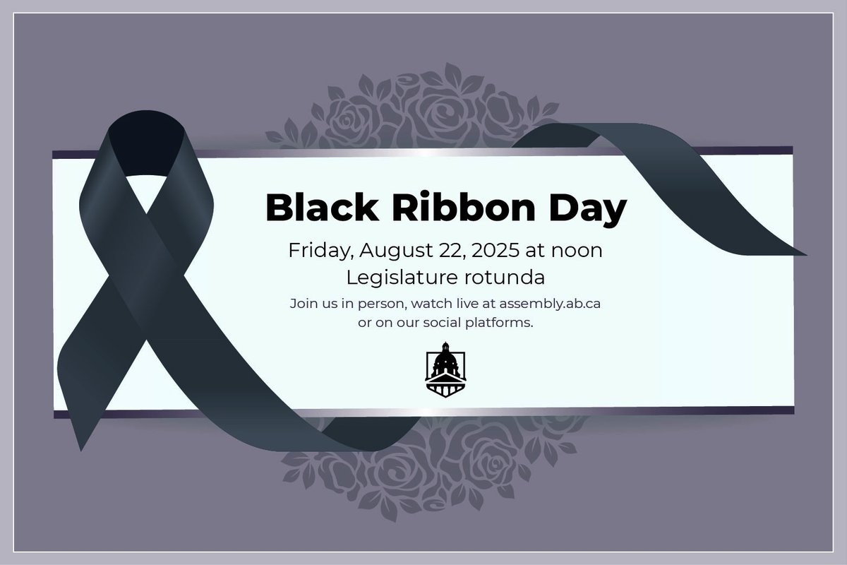 Join us August 22 at noon to honour #BlackRibbonDay, a day of remembrance for victims of Stalinism and Nazism. 

Attend in person at #ableg or watch the live stream on X. More details : bit.ly/45jsGMv

#blackribbonday #ableg #memorial #history #WW2 #ableg