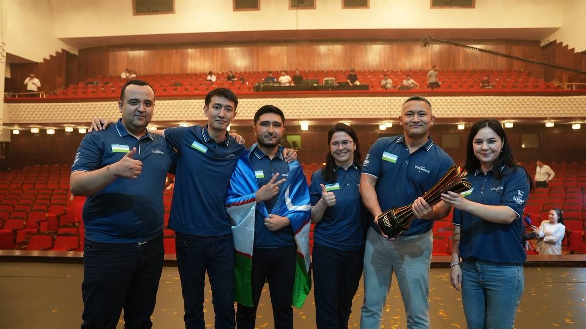 O'zbekiston terma jamoasi Zakovat Osiyo kubogini uyga olib ketadi! Biz yutdik! Qirg'iz xalqiga mehmondo'stlik va ajoyib o'yin uchun rahmat! <a href="/ElvinaMustafin3/">Elvina Mustafina</a> ♥️