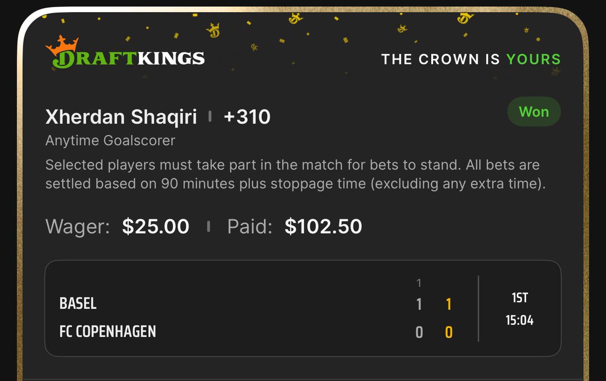 Yup 😎 

#ChampionsLeague