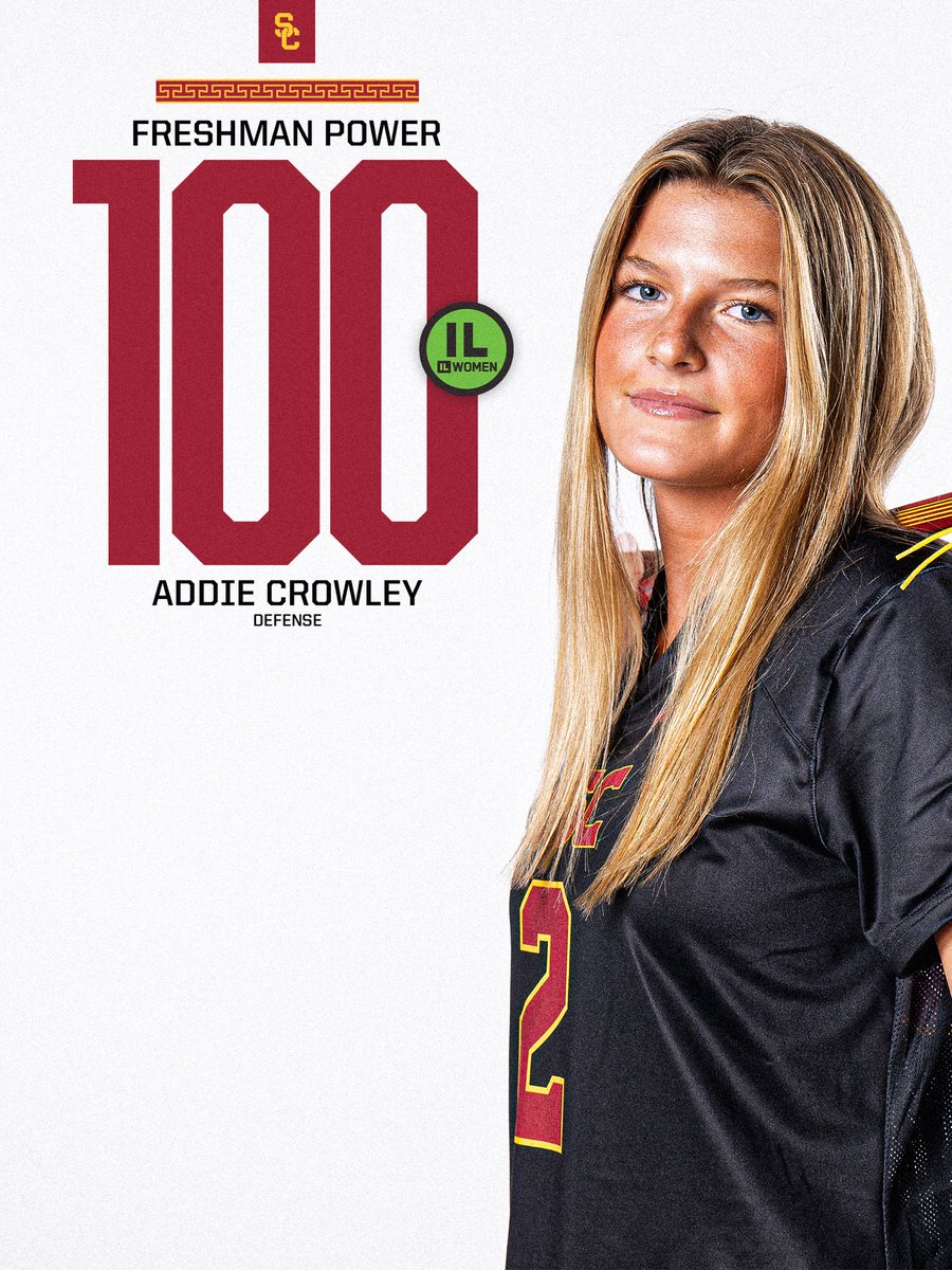 USCTrojansLax's tweet photo. Three incoming Trojans are on the @nike / @ILWomen Power 100 Freshman Rankings!
Can’t wait to see Riley, Jenna and Addie and our whole freshman class rock the Cardinal and Gold!
#FightOn ✌️🥍 #B1GLax https://t.co/7K7t3Ql6WS