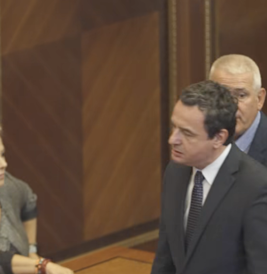 buzhala's tweet photo. These were Prime Minister Kurti’s expressions today in the Assembly. Elections in Kosovo took place back in February, yet the country has been left without institutions ever since. 

During all this time, Kurti has been in conflict with every opposition party, with civil society, with the media, with the Constitutional Court, with Albania, and with the international community.

Kurti shows no respect for the laws or the Constitution of Kosovo. While the rest of the world is reconfiguring itself, he is keeping Kosovo in an uncertain and highly dangerous situation.

It remains unclear what plan this man has in mind, but none of them seem good for Kosovo. Inflation remains high, foreign investments have disappeared, while Kosovar businesses are gradually relocating to neighboring countries such as North Macedonia and Albania.