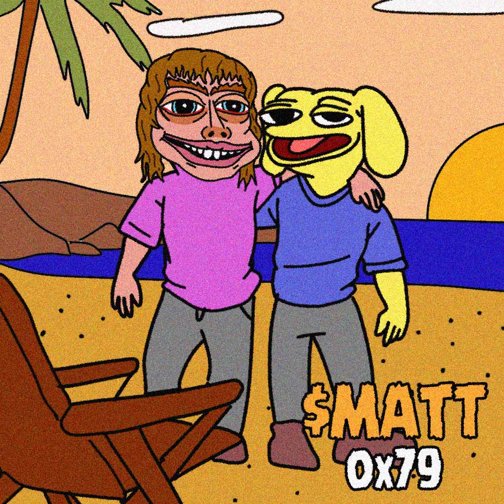 ColdAzeez's tweet photo. @Wolf0x67 If you like WOLF you'll love the meme coin celebrating the man who created him MATT FURIE https://t.co/mgKbFfPMQv