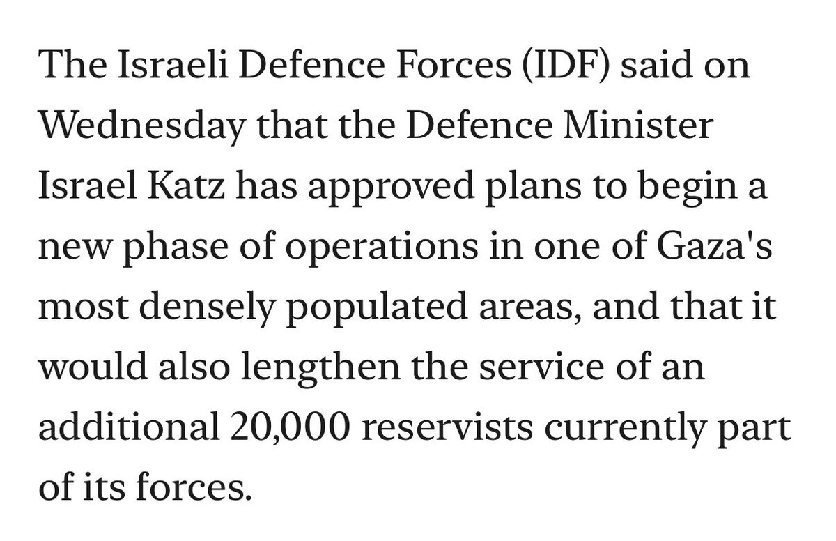Israel to call up 60,000 reservists ahead of new military operation in Gaza City  
euronews.com/2025/08/20/isr…